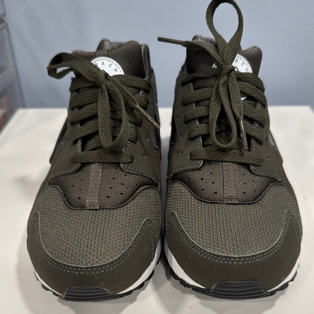 Women’s Nike Air Huarache Olive Green
